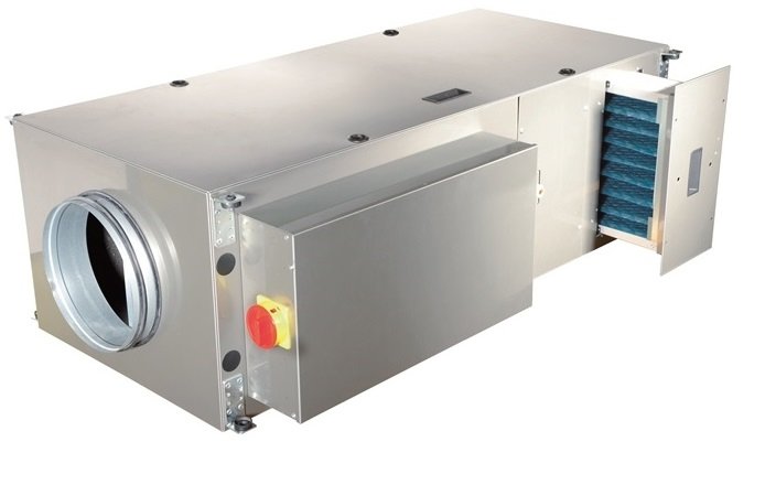 2vv ALFA-C-80WC-DP-2 приточная вентиляционная установка
