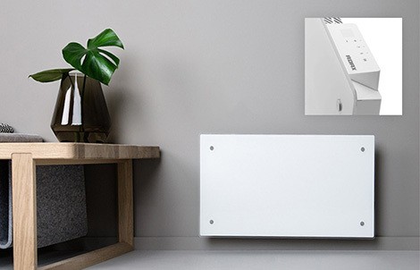 ADAX 1000Вт CLEA WIFI - высота 340 мм White WiFi конвектор электрический