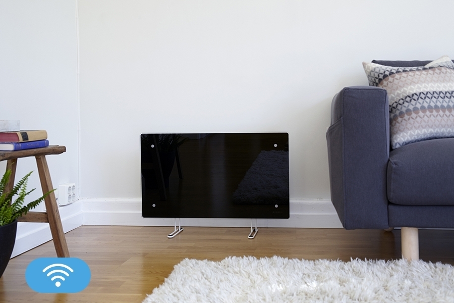 ADAX 800Вт CLEA WIFI - высота 340 мм Black WiFi конвектор электрический