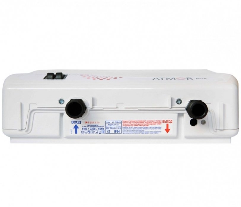 Atmor Basic 5000 Кухня недорого электрический проточный водонагреватель 5 кВт
