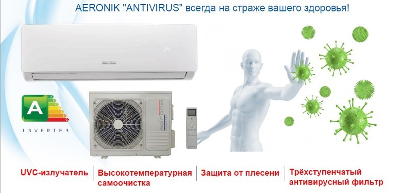 Aeronik ASI-18 IU/ASO-18 IU настенный кондиционер