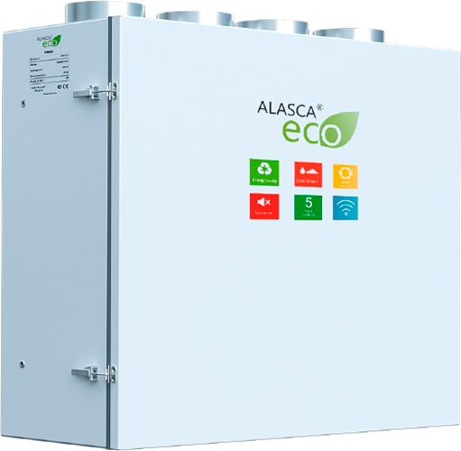 Alasca ECO V500EC E приточно-вытяжная установка