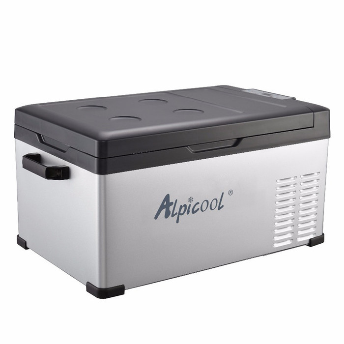 Alpicool C25 (25 л.) 12-24-220В черный холодильник автомобильный 12/24 вольт от прикуривателя автомобиля