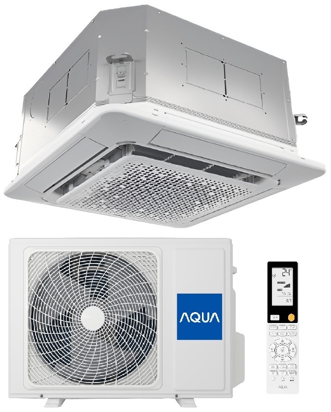 Aqua QIC-25C1R3/1U25SI1OR3 кассетный кондиционер