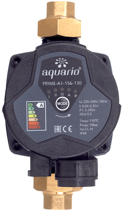 Aquario PRIME-A1-156-130 циркуляционный насос