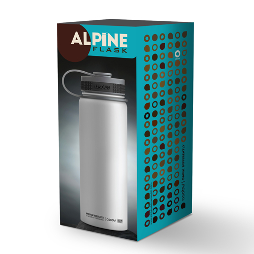 Asobu Alpine flask белая (TMF2 white) термобутылка
