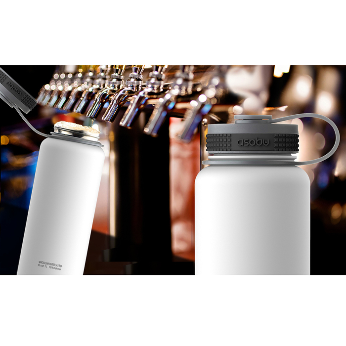 Asobu Alpine flask белая (TMF2 white) термобутылка