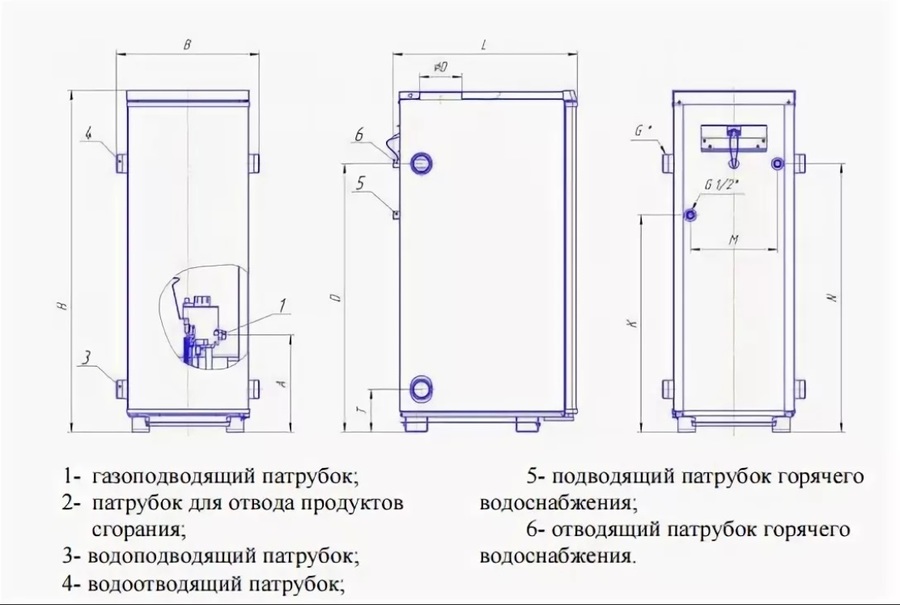 Aton АОГВ-16ЕМ напольный газовый котел