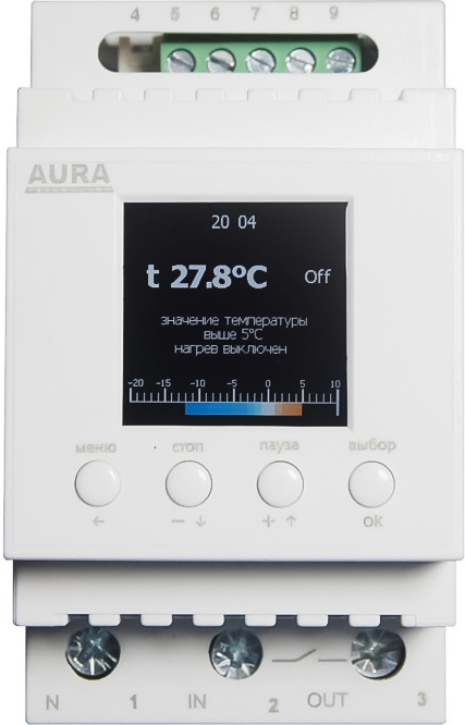 Aura ТС-4 для снеготаяния терморегулятор для теплого пола