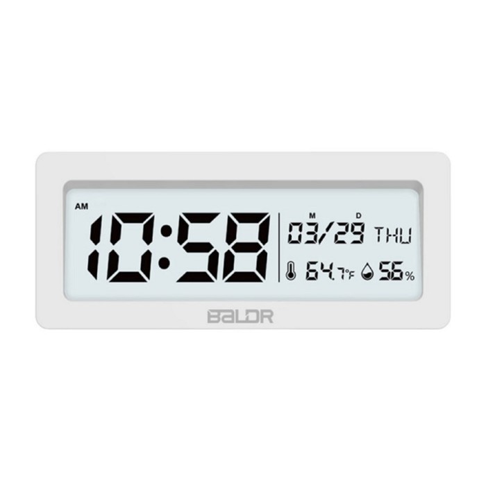 BALDR B0337STH (белый) цифровая метеостанция