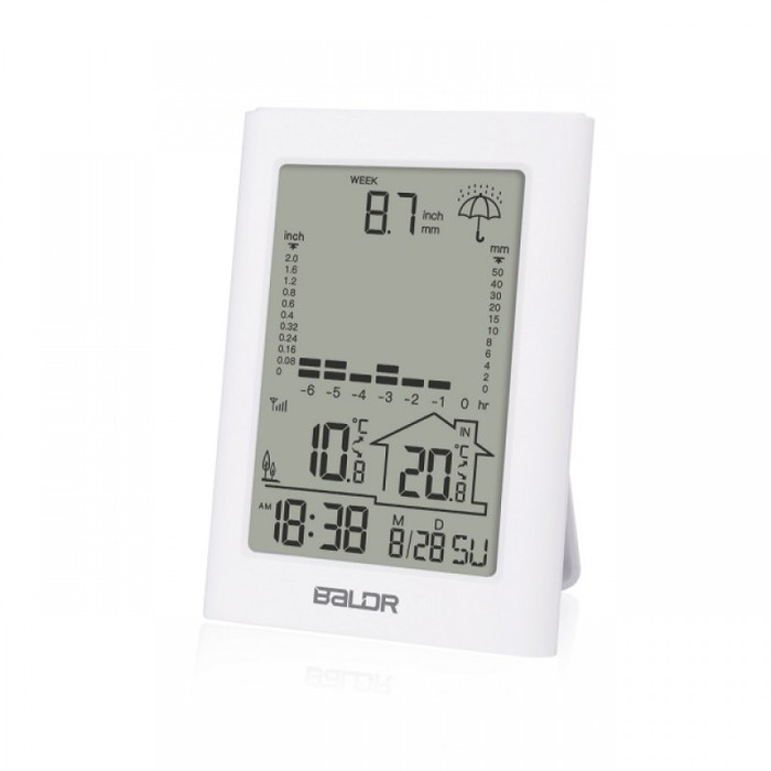 BALDR B0341WST2 (белый) цифровая метеостанция