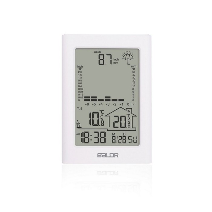 BALDR B0341WST2 (белый) цифровая метеостанция