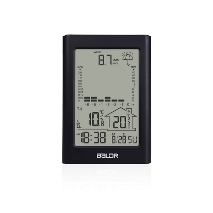 BALDR B0341WST2 (черный) цифровая метеостанция