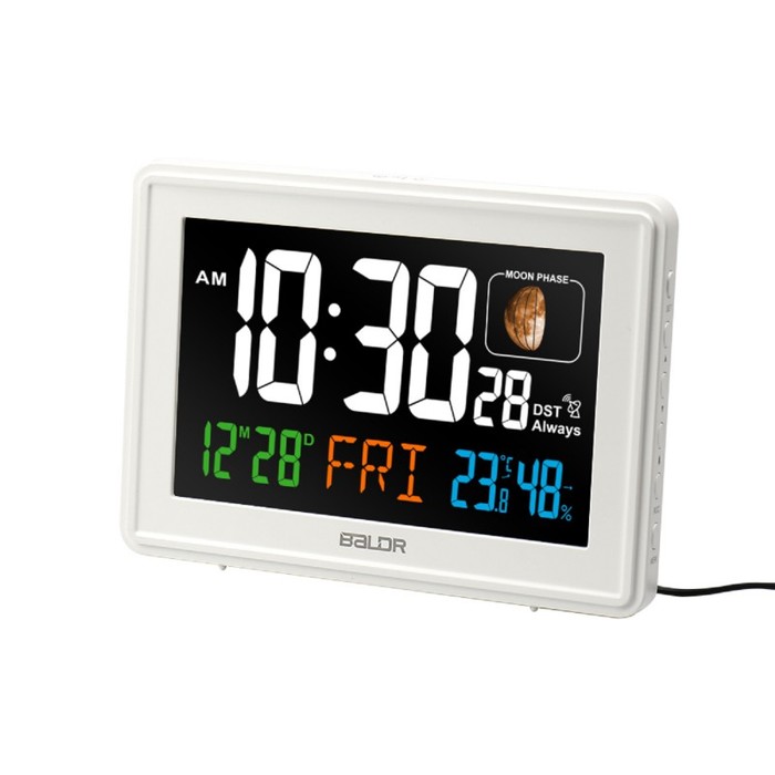 BALDR B0359STHR (белый) цифровая метеостанция