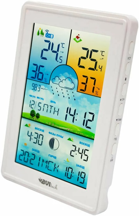 BVItech BV-675BSW цифровая метеостанция