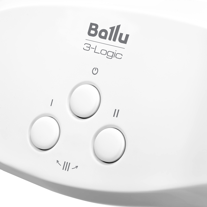 Ballu 3-logic TS (3,5 kW) - кран+душ электрический проточный водонагреватель 3,5 кВт