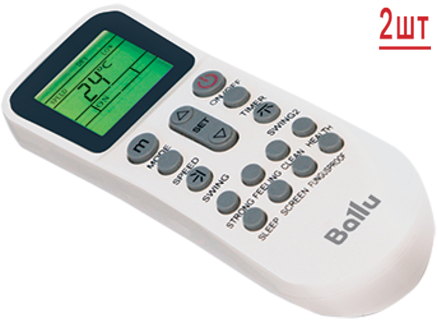 Ballu BA2OI-FM-14HN8/BSUI-FM-07HN8/EU*2 мульти сплит система на 2 комнаты
