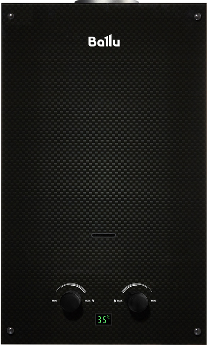 Ballu GWH 10 Fiery Glass Carbon газовый проточный водонагреватель