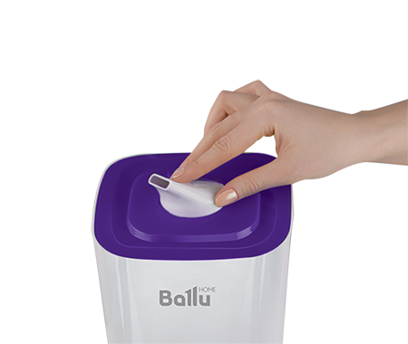 Ballu UHB-205 белый/фиолетовый ультразвуковой увлажнитель воздуха