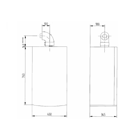 Baxi ECO3 280Fi настенный газовый котел