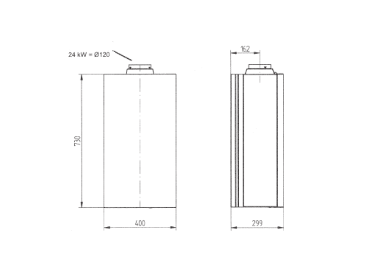 Baxi ECO4S 10 F настенный газовый котел