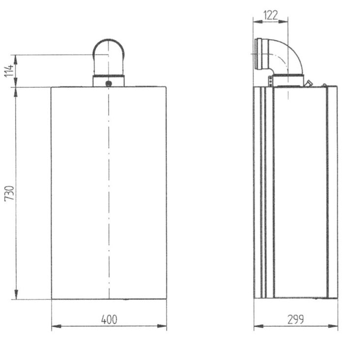 Baxi ECO4S 18 F настенный газовый котел