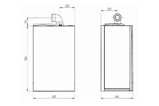 Baxi NUVOLA-3 Comfort HT 330 настенный газовый котел