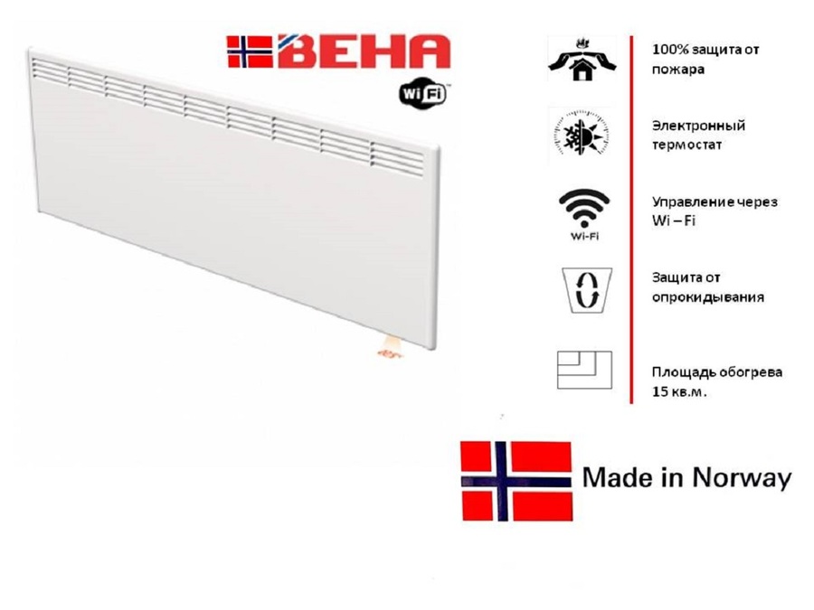Beha PV 15 Wifi конвектор электрический