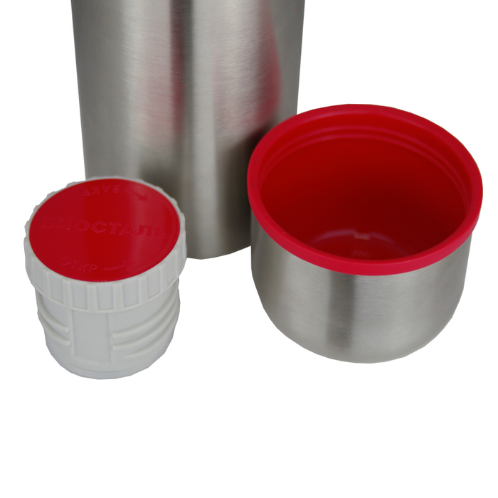Biostal (1 литр) стальной X (NX-1000) термос