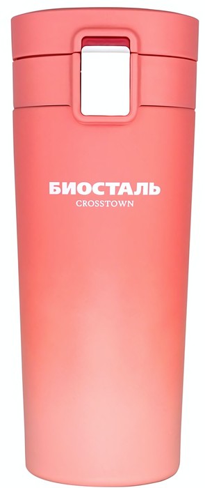 Biostal Crosstown (0,4 л) с фильтром (коралловая) (NMT-400Z-O) термос
