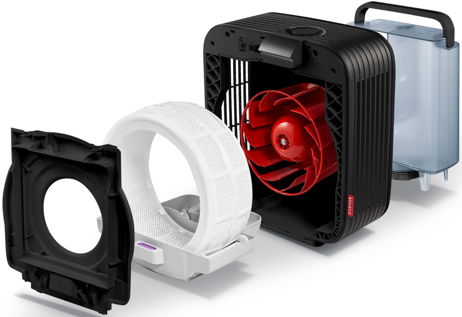 Boneco H700 чёрный традиционный увлажнитель воздуха
