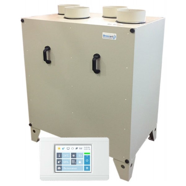 Breezart 1000 Lux RP PB 4,8-220 (без возд. кл.) приточно-вытяжная установка