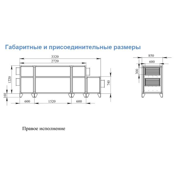 Breezart 2700 Lux RP PB 15-380 приточно-вытяжная установка