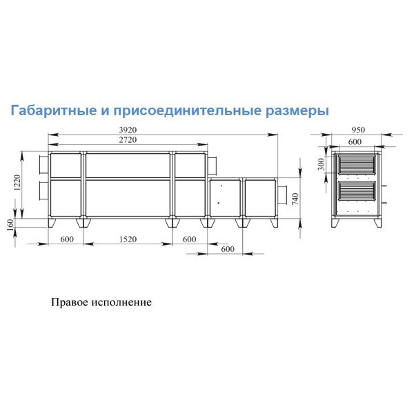 Breezart 3700 Lux RP W PB 15-380 приточно-вытяжная установка