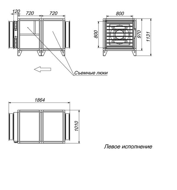 Breezart 8000 Extra AC вытяжная установка