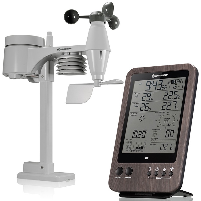 Bresser "5 в 1" WTW (75698) цифровая метеостанция