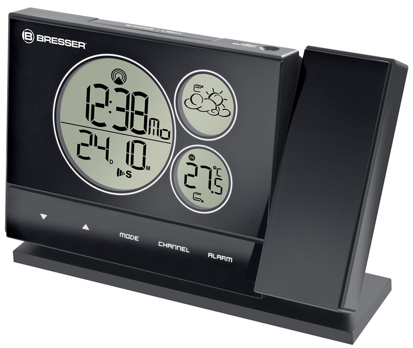 Bresser BF-PRO с проектором, черная (74552) цифровая метеостанция