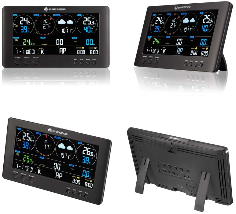 Bresser ClearView 7 в 1 Wi-Fi (77142) цифровая метеостанция