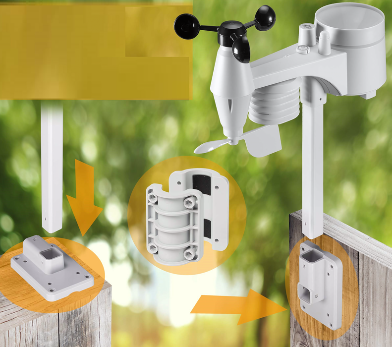 Bresser ClearView 7 в 1 Wi-Fi (77142) цифровая метеостанция