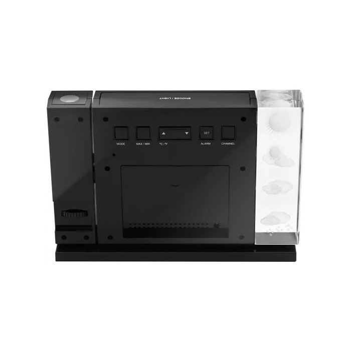 Bresser MyTime Crystal P с цветным дисплеем и проектором проекционные часы