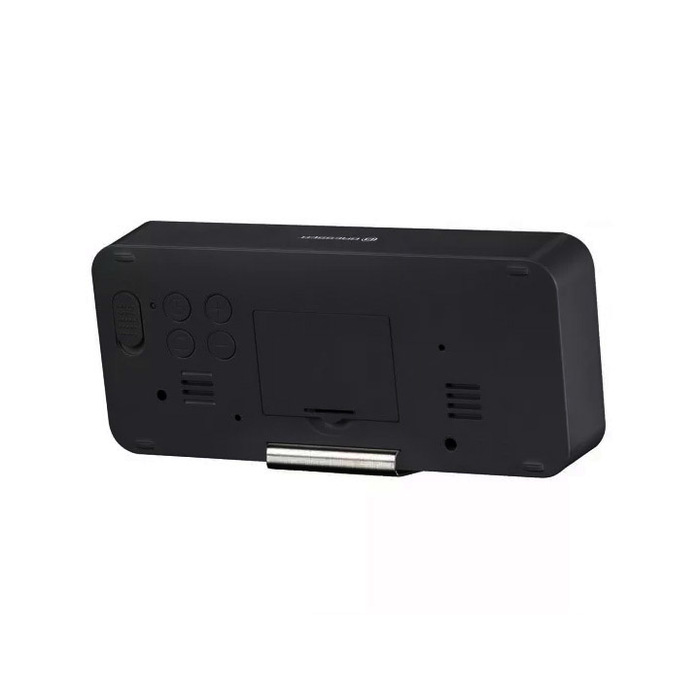 Bresser MyTime Echo FXL, черные проекционные часы
