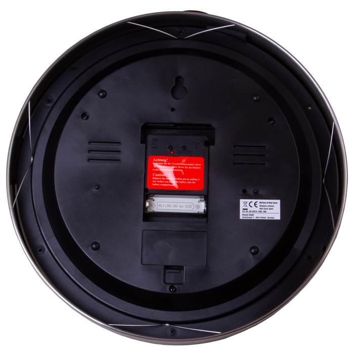 Bresser MyTime io 30 см (черная) (74670) цифровая метеостанция