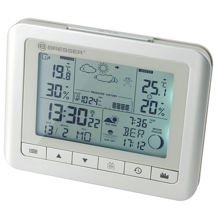 Bresser TemeoTrend WF (белая) (74660) цифровая метеостанция