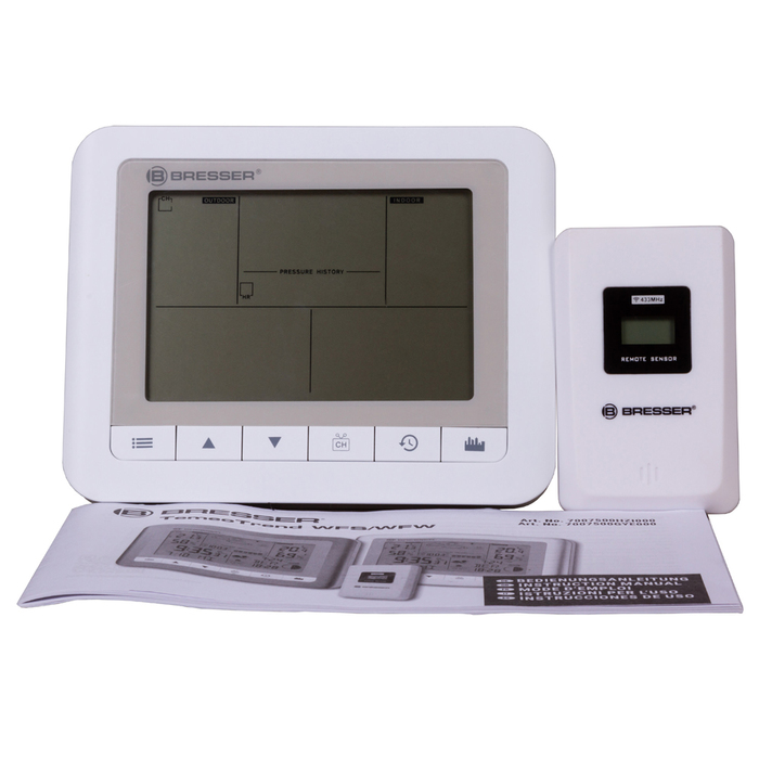 Bresser TemeoTrend WF (белая) (74660) цифровая метеостанция