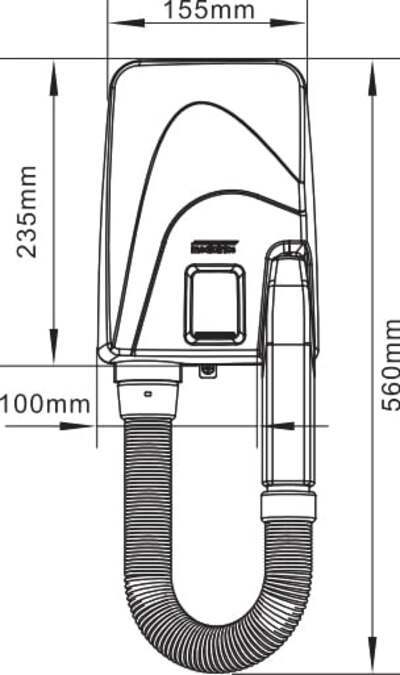 CONNEX WT-950W1 настенный фен