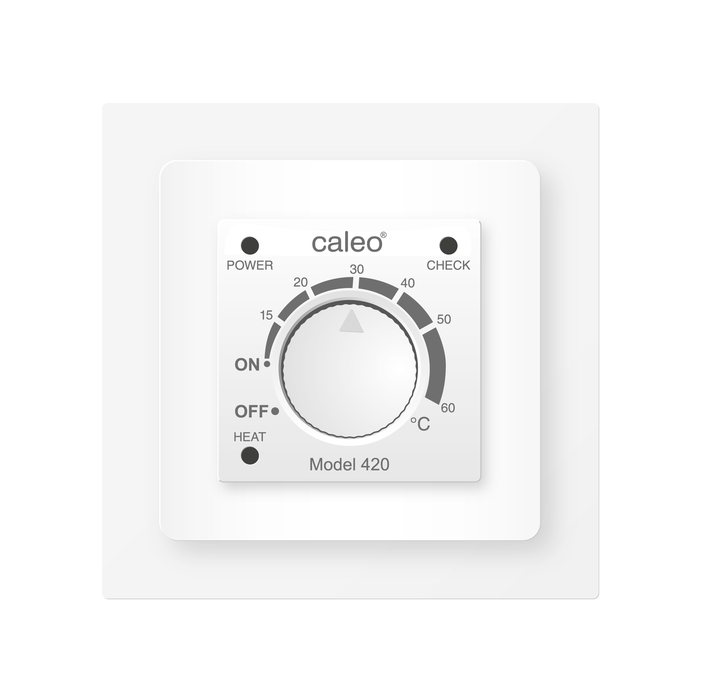Caleo 420 с адаптерами (2кВт) терморегулятор для теплого пола