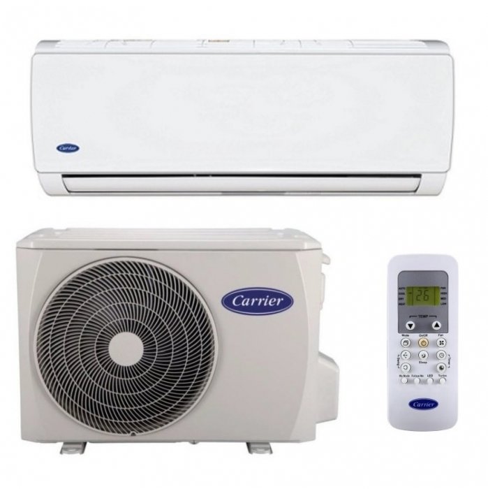 Carrier 42QHA007N/38QHA007N компактный кондиционер в квартиру
