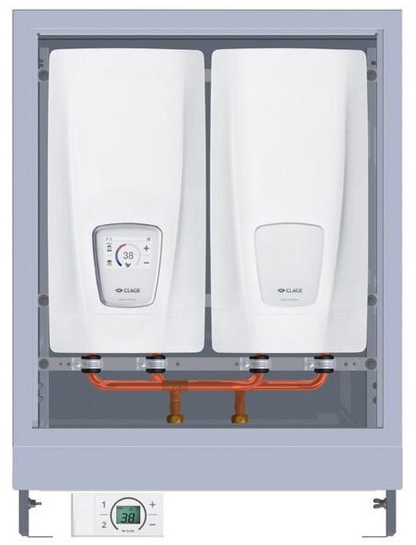 Clage DSX Touch Twin электрический проточный водонагреватель 18 кВт