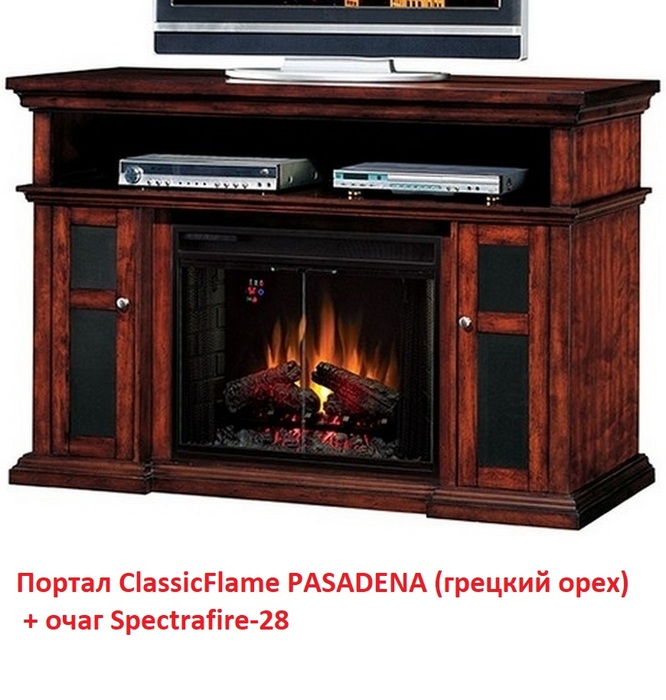 ClassicFlame Spectrafire-28 встраиваемый очаг с живым пламенем