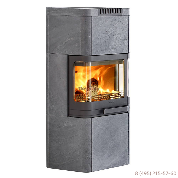 Contura 26T, талькомагнезит, низкая версия печь-камин